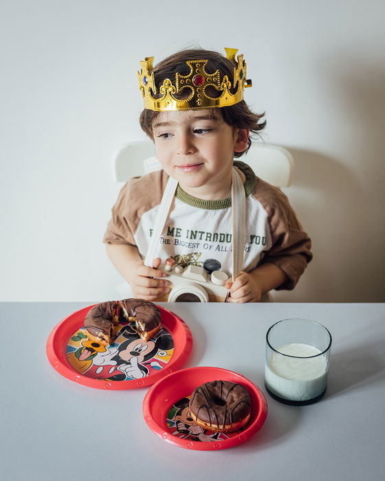 Licensing Plat Mickey Facile CZ11382 Enfant 4+ 21,5x21,5 cm Plastique Alimentaire Disney