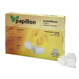 PAPILLON Pastilles d'allumage 48 pièces