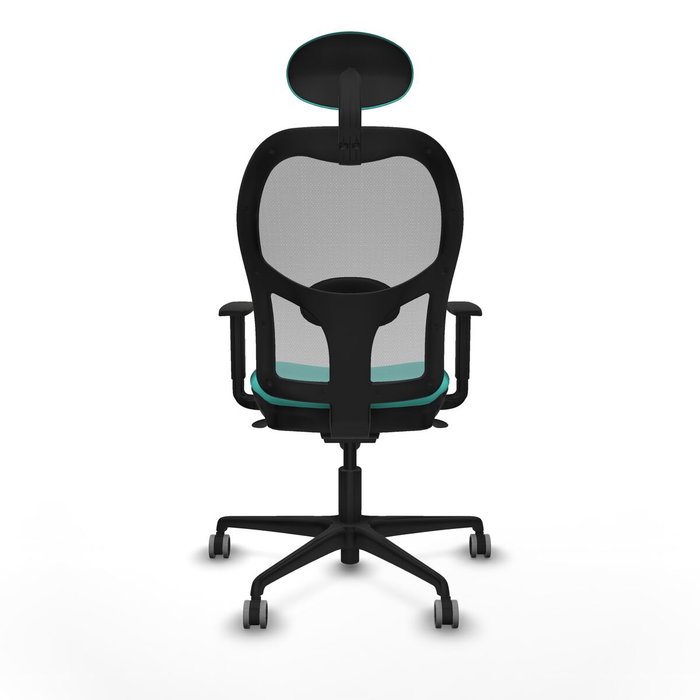 Piqueras y Crespo Chaise de Bureau 1D036G1 Turquoise Piqueras y Crespo Chaise de Bureau 1D036G1 Turquoise
