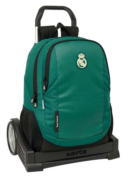 Safta Sac à dos et chariot Evolution Real Madrid 2ème Équipement 26/27 Safta Sac à dos et chariot Evolution Real Madrid 2ème Équipement 26/27