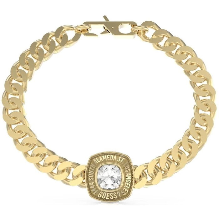 Guess JUMB01373JWYGS Bracelet en Acier Inoxydable Doré Guess JUMB01373JWYGS Bracelet en Acier Inoxydable Doré