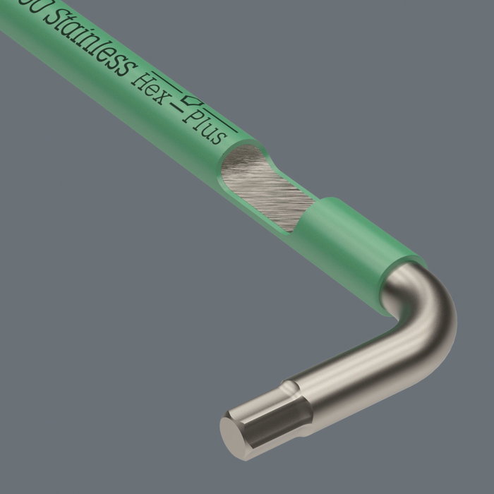 Wera 3950/9 Hex-Plus Multicolour Imperial Stainless Jeu de clés mâles