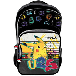 SAFTA Sac à dos Pokémon Pikachu Multicolore 42cm