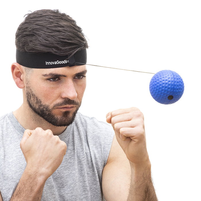 Pack Kit de Balles d’Entraînement et de Réflexe et Machine de Boxe Musicale Rechargeable InnovaGoods