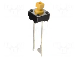 Aratas (Formerly Omron Components) Microcommutateur TACT B3F-6052 Jaune