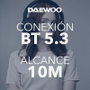 DAEWOO Écouteur à serre-tête Bluetooth bleu
