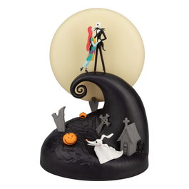 Paladone Products L'étrange Noël de Mr. Jack lampe diorama Jack & Sally
