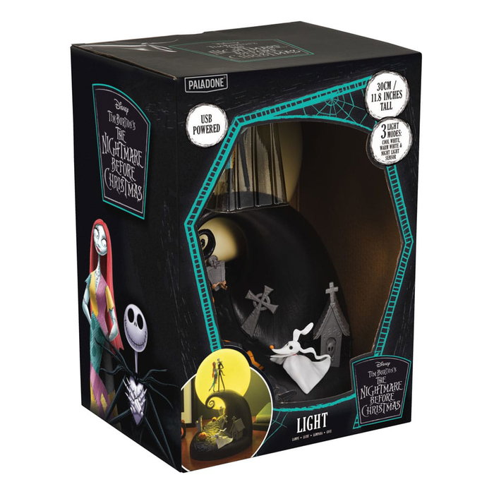 Paladone Products L'étrange Noël de Mr. Jack lampe diorama Jack & Sally
