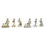 Décorations de Noël DKD Home Decor Résine Train (28 x 5 x 12 cm) (2 Unités)