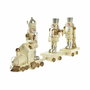 Décorations de Noël DKD Home Decor Résine Train (28 x 5 x 12 cm) (2 Unités)