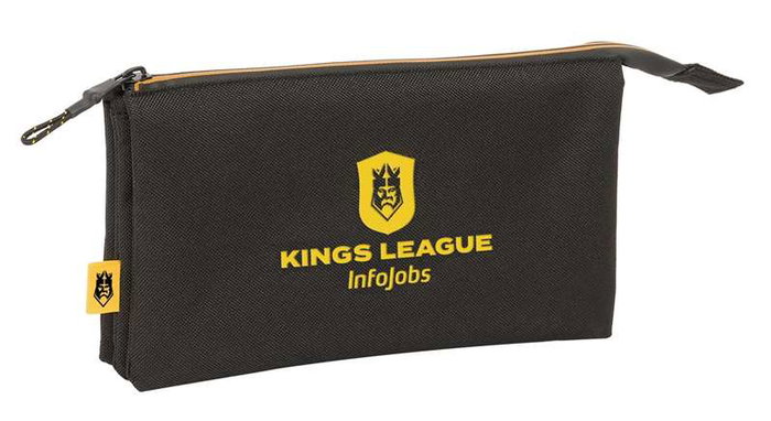 Safta Portatodo Triple Kings League - Coffret 3 compartiments 22 x 12 x 3 cm - Langue espagnole Safta Portatodo Triple Kings League - Coffret 3 compartiments 22 x 12 x 3 cm - Langue espagnole