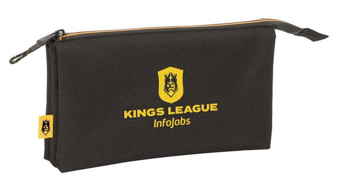Safta Portatodo Triple Kings League - Coffret 3 compartiments 22 x 12 x 3 cm - Langue espagnole Safta Portatodo Triple Kings League - Coffret 3 compartiments 22 x 12 x 3 cm - Langue espagnole
