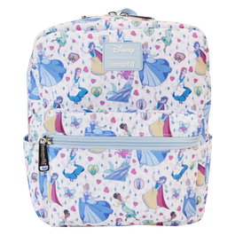 LOUNGEFLY Mini sac à dos nylon Manga Style Princesses Disney