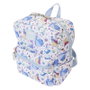 LOUNGEFLY Mini Sac à Dos Nylon 24cm Design Manga - Princesses Disney, Tirants Réglables, Poches Latérales, Fermoirs Métalliques