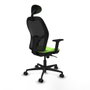 Piqueras y Crespo Chaise de Bureau avec Appui-tête 2D036N1 Pistache
