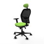 Piqueras y Crespo Chaise de Bureau avec Appui-tête 2D036N1 Pistache