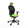 Piqueras y Crespo Chaise de Bureau avec Appui-tête 2D036N1 Pistache