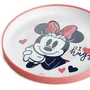 Thermobaby Assiette Bébé Anti-Dérapante et Micro-Ondable Disney Baby Minnie - Pour Enfants dès 10 Mois