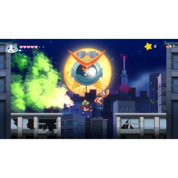 Just For Games KinnikuNeko Super Muscle Cat - Jeu de plateforme 2D d'aventure et d'action sur PS5 - Inspiré des animes 90s Just For Games KinnikuNeko Super Muscle Cat - Jeu de plateforme 2D d'aventure et d'action sur PS5 - Inspiré des animes 90s