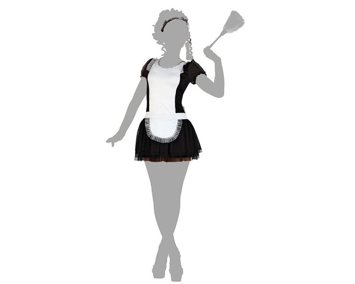 Atosa Déguisement Sirviente Femme Adulte XS-S