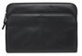 dbramante1928 Skagen Pro+, Housse d'ordinateur en cuir pleine fleur avec protection rembourrée pour MacBook Pro/Air 13" (2020) - Noir, poche frontale