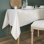 Home Deco Factory Nappe Dorée Motif Géométrique 140x250 cm