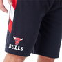 Short de Sport New Era NBA Chicago Bulls Noir