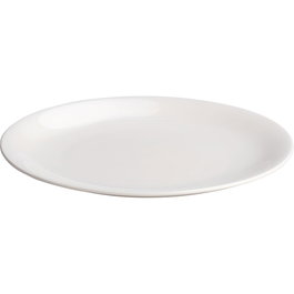 Alessi AGV29/5 Jeu de 4 assiettes à dessert en porcelaine Bone China, modèle All-Time conçu par Guido Venturini