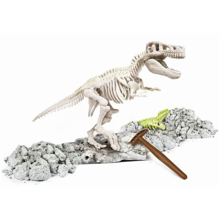 Clementoni - Science & Jeu Archéo Ludic T-Rex - Coffret d'Excavation et de Construction de Squelette de Dinosaure pour Enfants à Partir de 7 Ans Clementoni - Science & Jeu Archéo Ludic T-Rex - Coffret d'Excavation et de Construction de Squelette de Dinosaure pour Enfants à Partir de 7 Ans