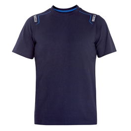 T-shirt à manches courtes homme Sparco TECH STRETCH Blue marine