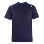 T-shirt à manches courtes homme Sparco TECH STRETCH Blue marine XL