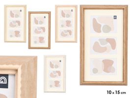 GIFTDECOR Lot de 12 cadres photo verticaux 3 photos - Assortiment de couleurs