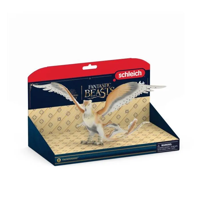 Schleich 14904 Figurine Harry Potter - Oiseau-tonnerre, créature magique avec plumes de queue pour baguettes