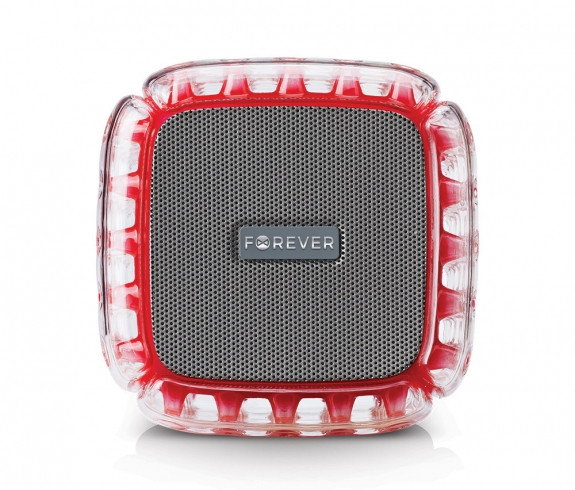 Forever BumpAir BS-700 Enceinte Bluetooth 5.0 5W IPX6 TWS Noir Rouge Forever BumpAir BS-700 Enceinte Bluetooth 5.0 5W IPX6 TWS Noir Rouge
