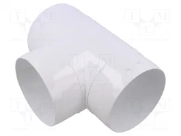 DOSPEL S.A. Connecteur tee rond Ø100mm blanc