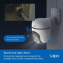 TP-Link Tapo C510W Caméra de sécurité Wi-Fi extérieure 2K, 360°, vision nocturne couleur, IP65, détection de mouvement