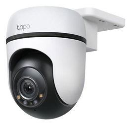 TP-Link Tapo C510W Caméra de sécurité Wi-Fi extérieure 2K, 360°, vision nocturne couleur, IP65, détection de mouvement