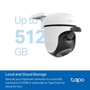 TP-Link Tapo C510W Caméra de sécurité Wi-Fi extérieure 2K, 360°, vision nocturne couleur, IP65, détection de mouvement