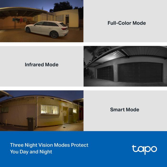 TP-Link Tapo C510W Caméra de sécurité Wi-Fi extérieure avec rotation, 2K, vision nocturne couleur, 360°, détection IA, audio bidirectionnel, IP65 TP-Link Tapo C510W Caméra de sécurité Wi-Fi extérieure avec rotation, 2K, vision nocturne couleur, 360°, détection IA, audio bidirectionnel, IP65