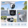 TP-Link Tapo C510W Caméra de sécurité Wi-Fi extérieure 2K, 360°, vision nocturne couleur, IP65, détection de mouvement