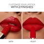 Guerlain Rouge G Velvet #819 - Rouge à Lèvres Recharge Velours Mat, Teinte Rouge Intense, 3,5g