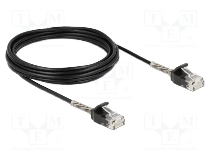 DELOCK Câble Ethernet Cat 6a U/UTP RJ45 5m Noir DELOCK Câble Ethernet Cat 6a U/UTP RJ45 5m Noir
