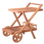 BigBuy Home Chariot de Jardin Kayla Marron
