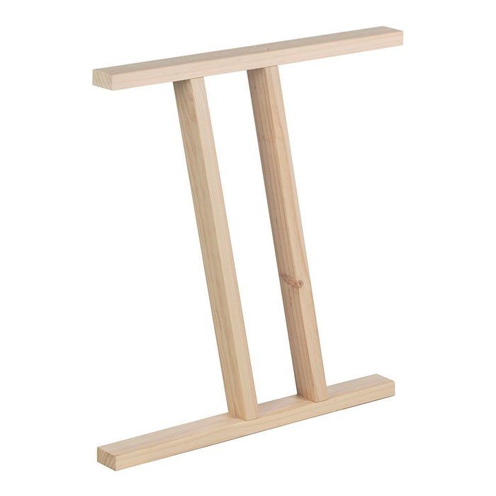 Astigarraga Bok Pieds de table en bois 4 positions 75 x 64 x 5,8 cm pour meuble