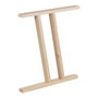 Astigarraga Bok Pieds de table en bois 4 positions 75 x 64 x 5,8 cm pour meuble