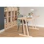 Astigarraga Bok Pieds de table en bois 4 positions 75 x 64 x 5,8 cm pour meuble