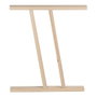 Astigarraga Bok Pieds de table en bois 4 positions 75 x 64 x 5,8 cm pour meuble