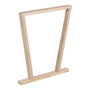 Astigarraga Bok Pieds de table en bois 4 positions 75 x 64 x 5,8 cm pour meuble