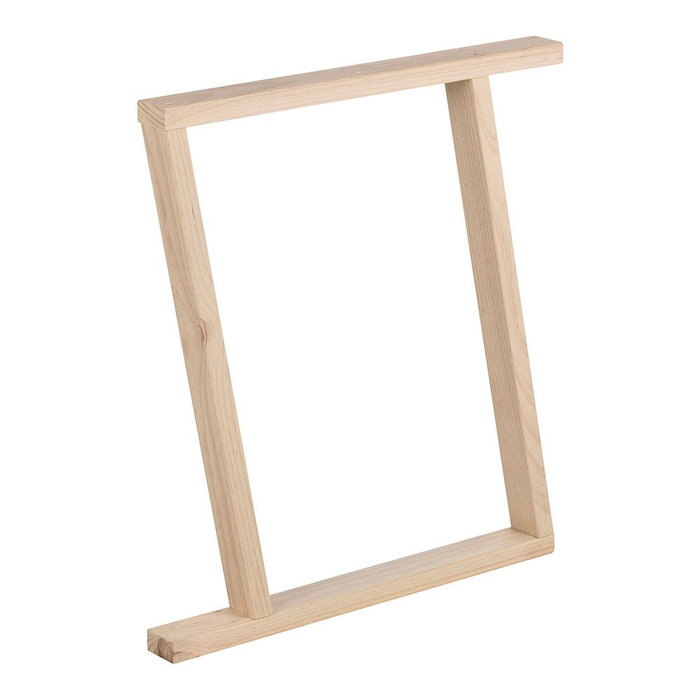 Astigarraga Bok Pieds de table en bois 4 positions 75 x 64 x 5,8 cm pour meuble
