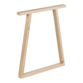 Astigarraga Bok Pieds de table en bois 4 positions 75 x 64 x 5,8 cm pour meuble